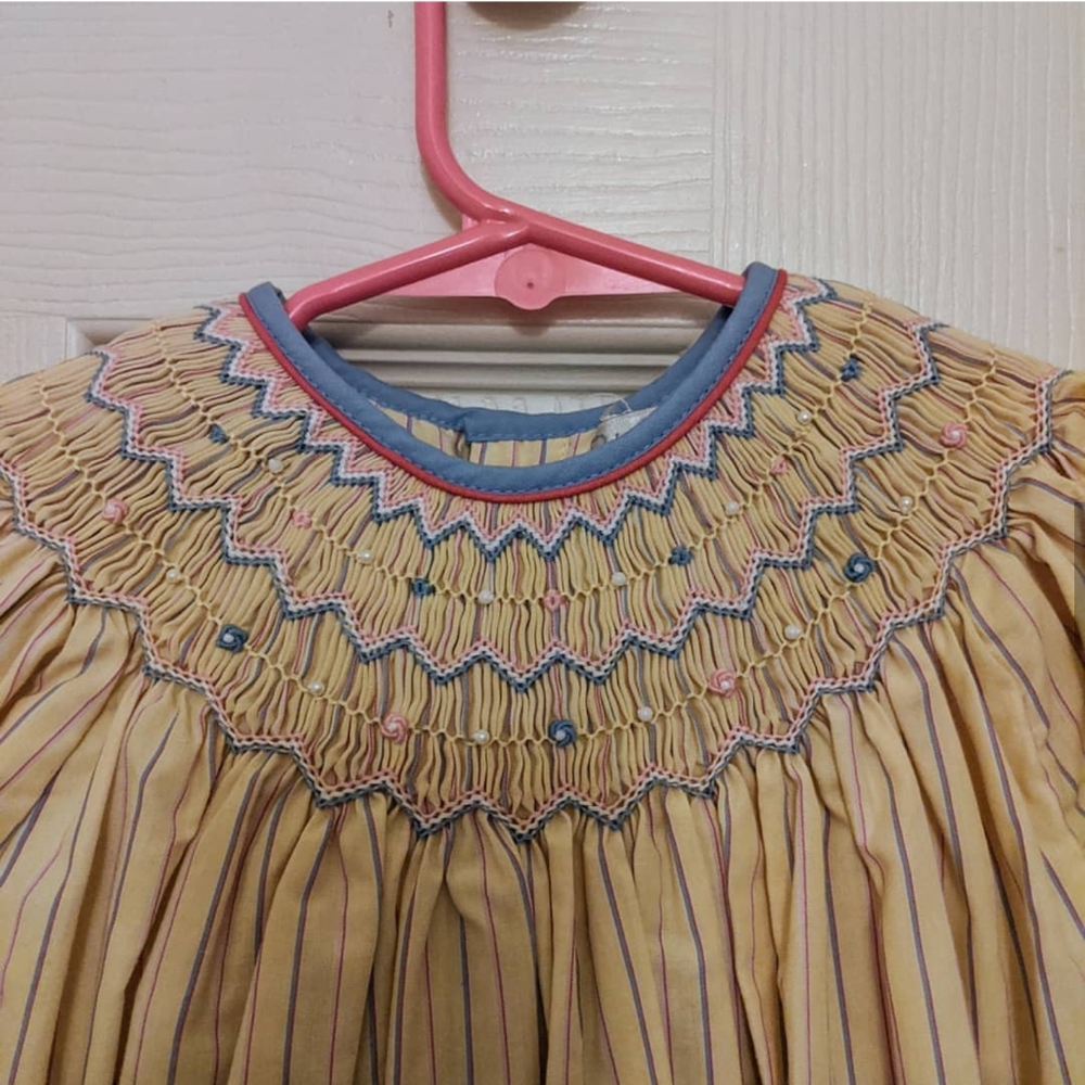 Petit Ami smocked dress